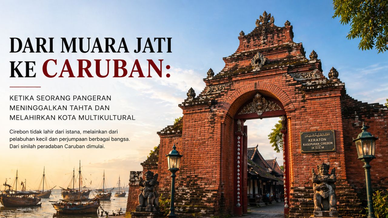 Dari Muara Jati ke Caruban: Ketika Seorang Pangeran Meninggalkan Tahta dan Melahirkan Peradaban